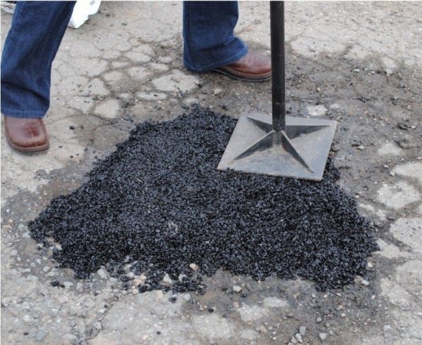 Pothole Repair with HD Asphalt